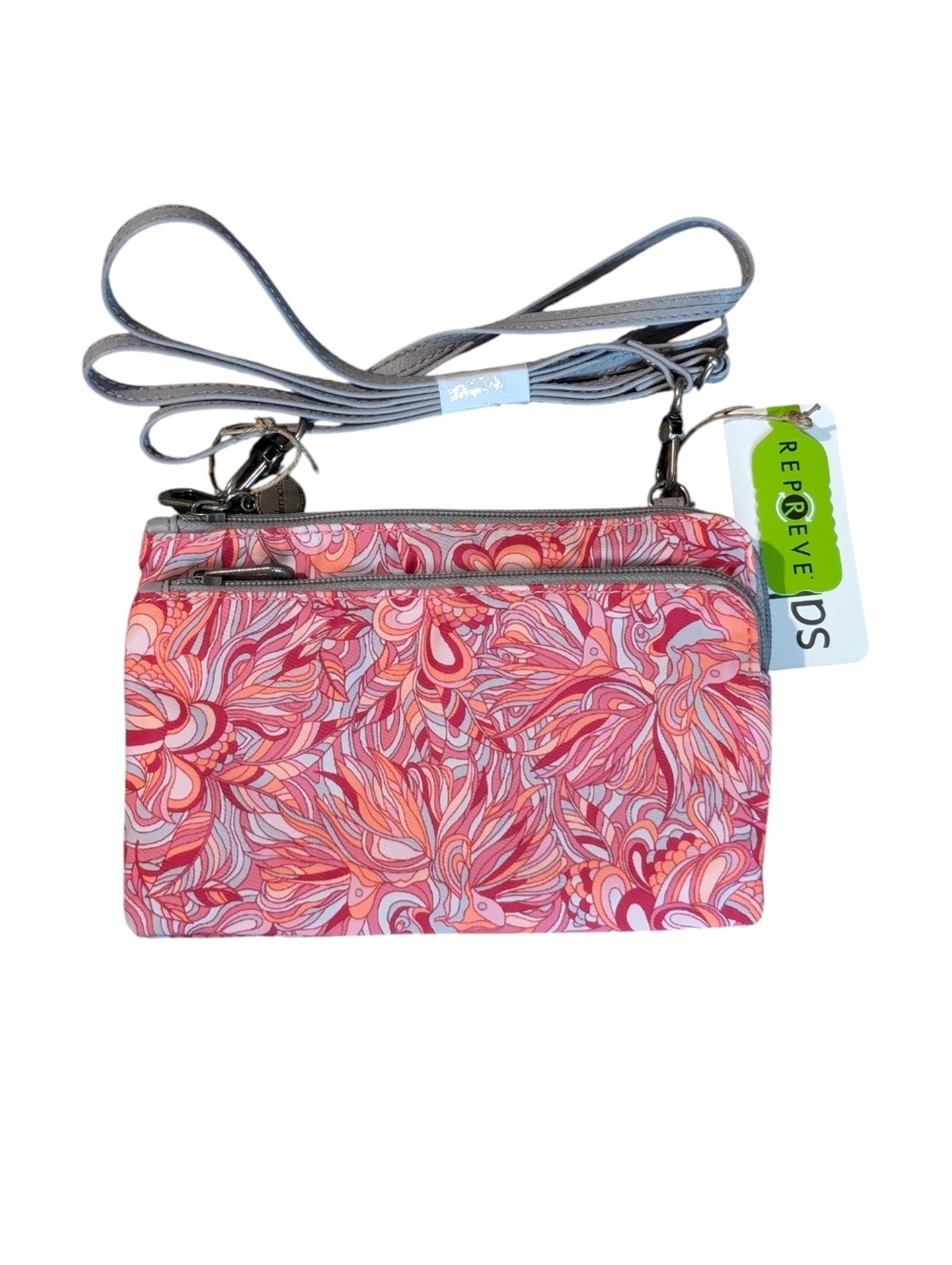 Sakroots Cambria Smartphone Crossbody Nylon in Sorbet Print